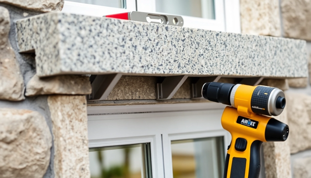 Cena montażu parapetu z kamienia