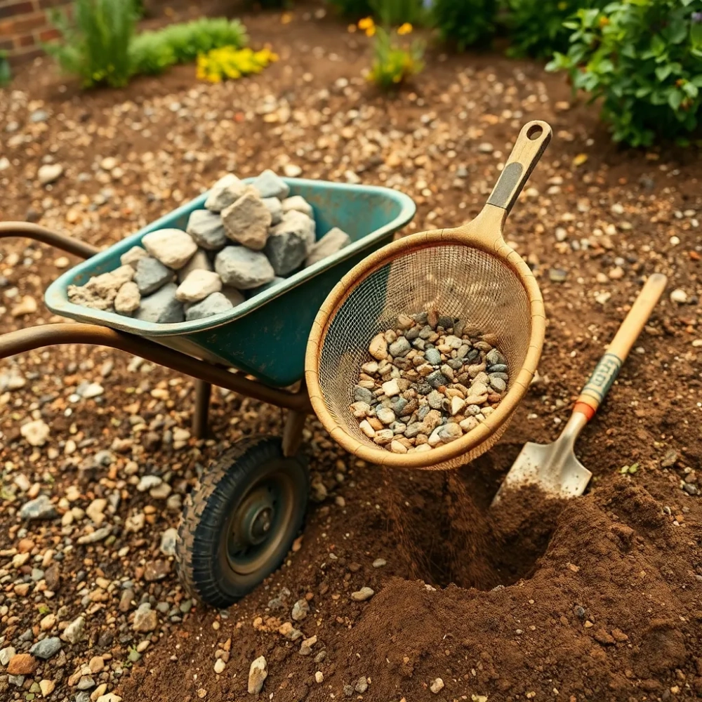 Jak pozbyć się kamieni z działki