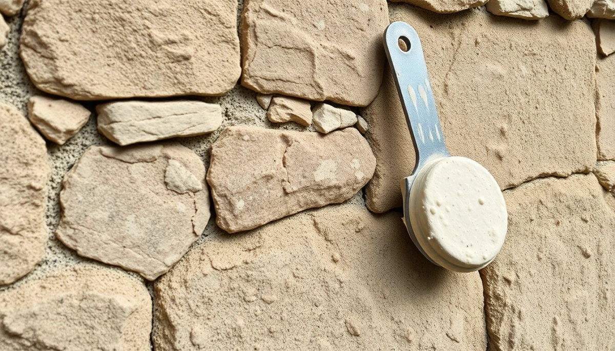 Jak przykleić kamienie do ściany