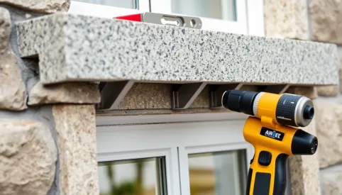 Cena montażu parapetu z kamienia