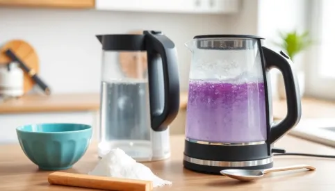 Jak odkamienić czajnik elektryczny sodą