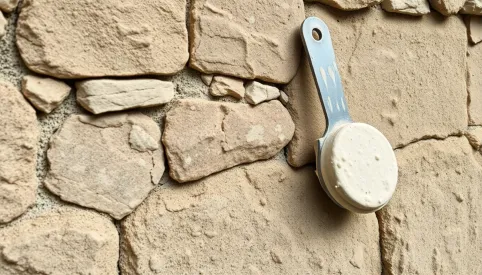 Jak przykleić kamienie do ściany