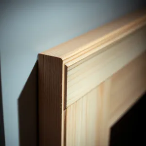 Obróbka ościeżnic drzwi wewnętrzne wykończenie