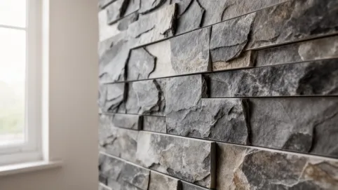 Okładzina ścienna z kamienia inaczej