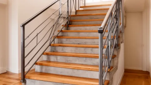 Wykończenie schodów wewnętrznych